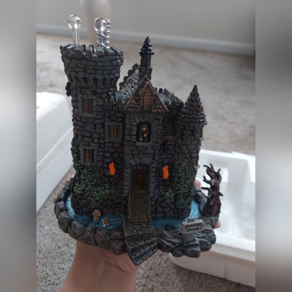 Universal Studios Halloween Village "Dr. Frankenstein's Castle" COA Included
